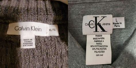 calvin klein de fábrica